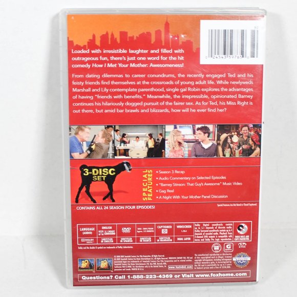 Y2K How I Met Your Mother Season 1,2,3,4 DVD Set - Picture 10 of 10